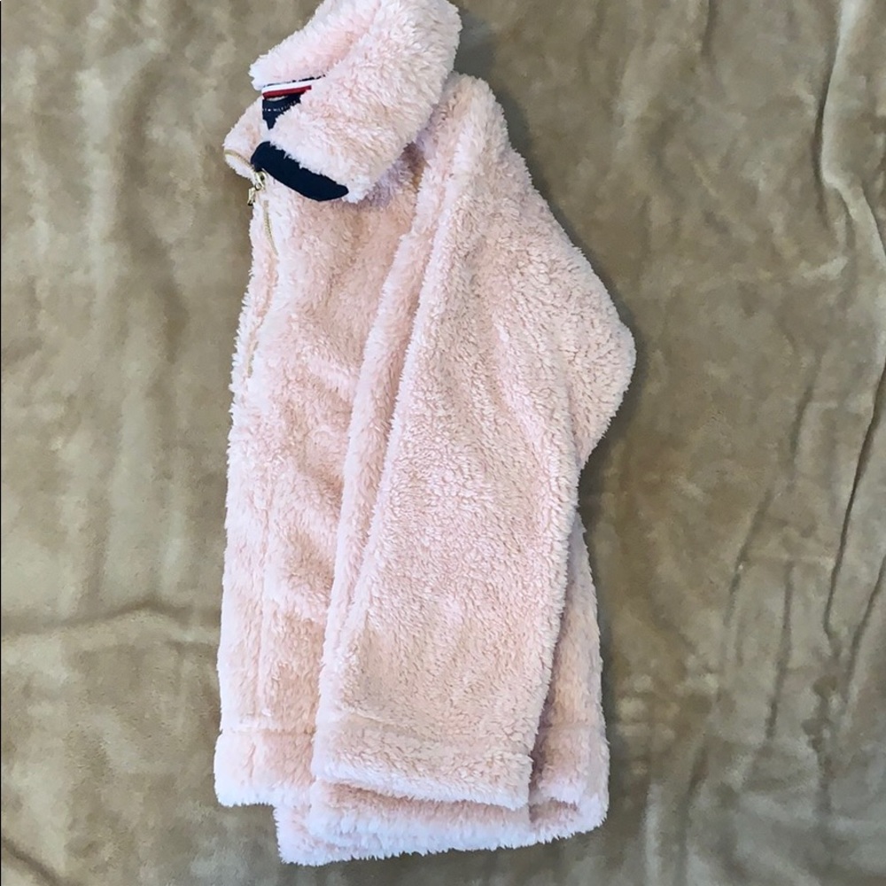 Tommy Hilfiger Pink Sherpa jacket